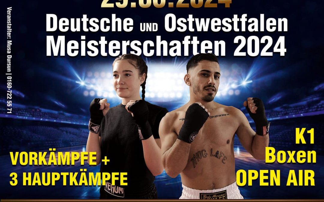 Deutsche & Ostwestfalen Meisterschaften, Halle, 29.06.2024
